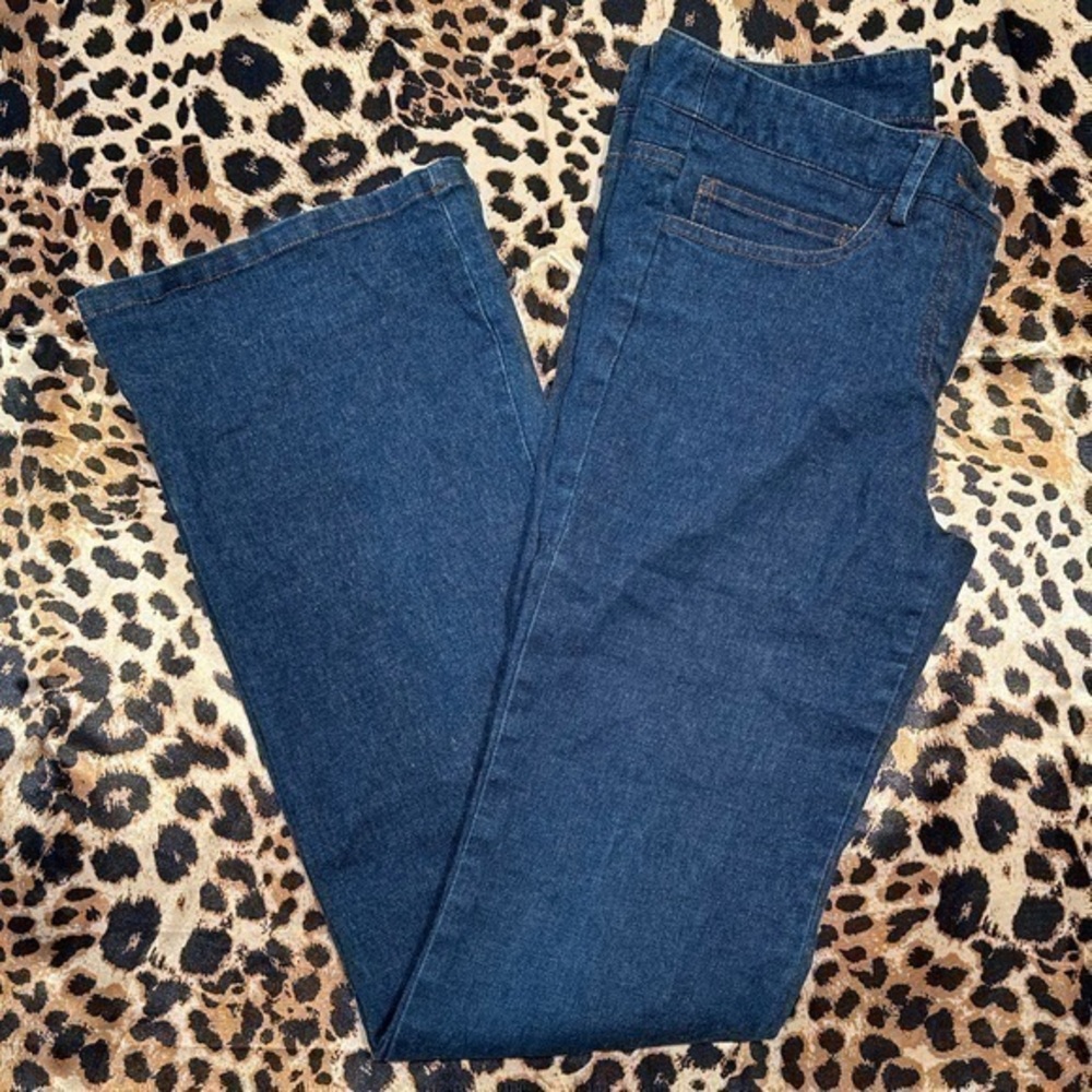 Vintage Y2K BCBGMaxazria Dark Wash Flared Jeans